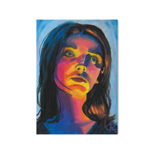 Oil Pastel Portrait 02